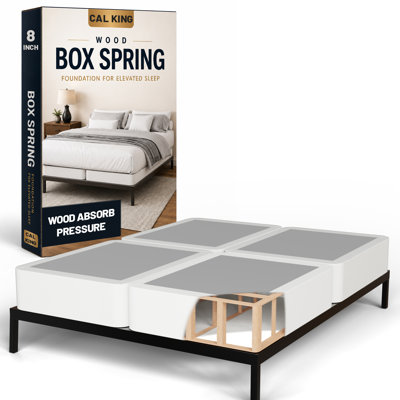 Fully Assembled Traditional Box Spring/Foundation For Mattress