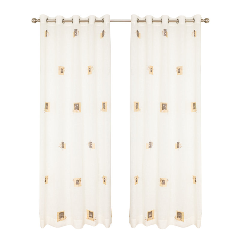 Rideau en polyester Glenmoral
