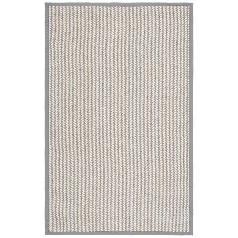 Glyndon Natural Fiber Wool & Sisal Solid Color Rug, Rectangle 9' x 12'