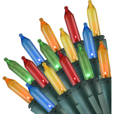Tupkee Christmas LED Random Twinkle Lights - 16 Of 100 Bulbs Twinkle - LED Multicolor Christmas Tree Lights - Indoor Outdoor – 24.75 Feet Light String, Sparkling Twinkling Holiday Decor