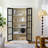 Tall Display Cabinet with Glass Doors and shelves-962608097