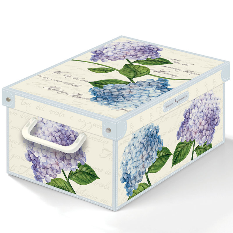 Boîte de rangement: Petit - Hortensias Hortensia