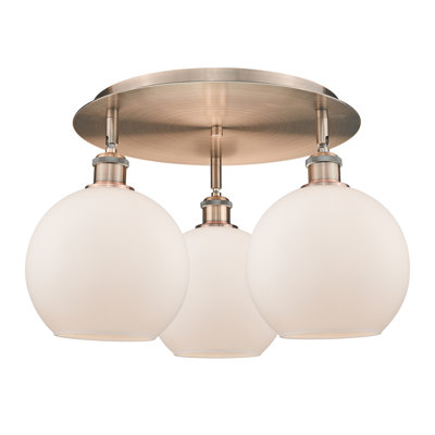 Plafonnier encastré 20 po 3 lumières Ellington