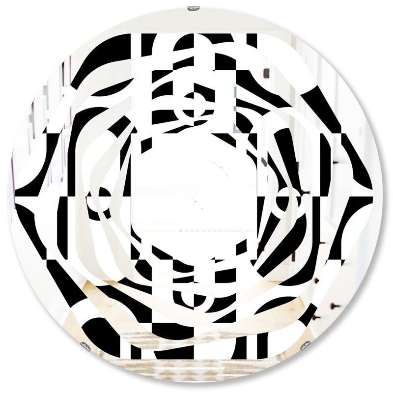 Miroir mural Whirl, 31,5 po x 31,5 po