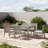 Ojai 66'' Rectangular 6 - Person Outdoor Dining Set with Armless Dining Chairs