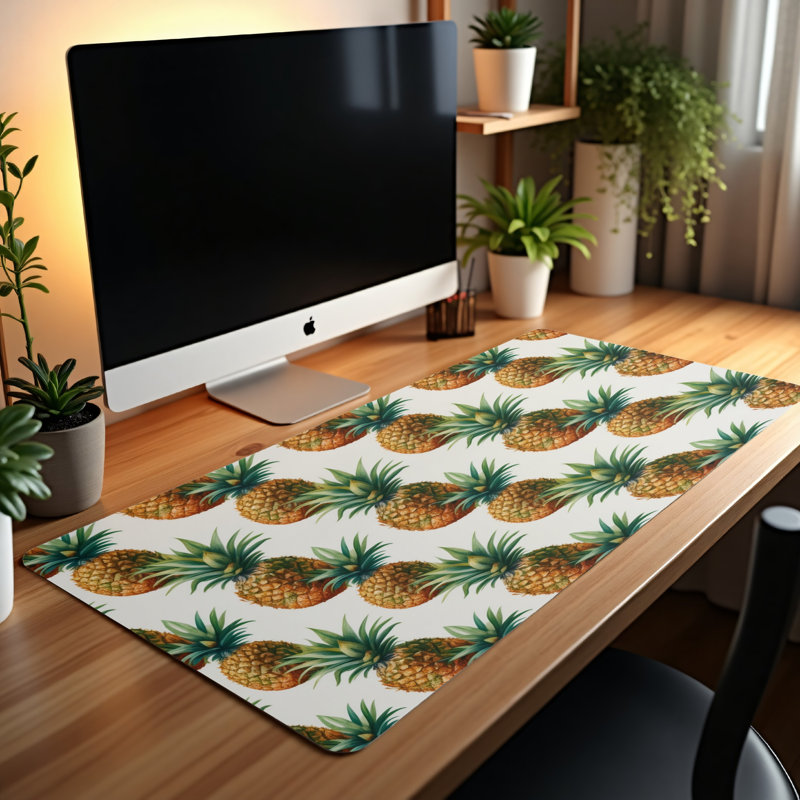 Polyester Desk Pad, 14.4x12.1
