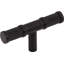 Burnham T-Knob 3 Inch Flat Black-319317945
