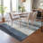 Machine Washable Indoor/Outdoor Arline ACN2169 Striped Rug-905374731