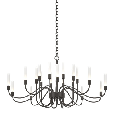 Lisse 20 - Light Candle Style Classic/Traditional Chandelier