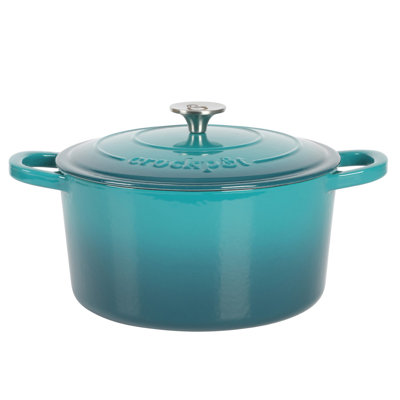 Cocotte ronde artisanale en fonte antiadhésive Crock-pot