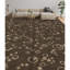 Tapis brun de haute qualité noué à la main