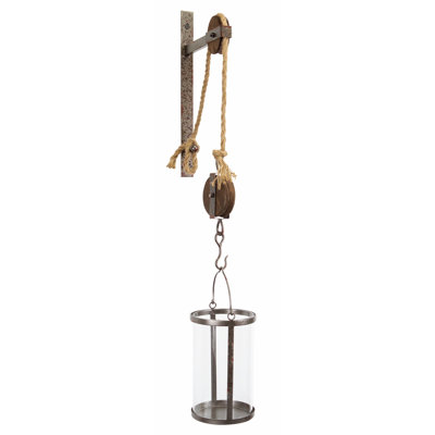 Jameown Pulley Mounted Sculpture