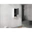 Armoire murale pour salle de bain, look moderne, blanc, rangement soigné