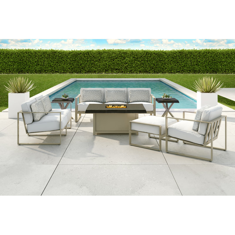 Park Place Cushioned Ottoman