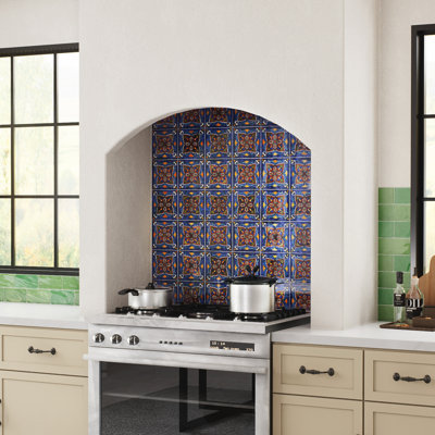 Déco provincial 6 po X 6 po Carreau de porcelaine