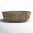 Peppa Serving Bowl Beige Resin Dia 10"