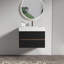 Meuble-lavabo de comptoir en quartz