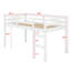 Lit mezzanine simple avec échelle-103566773