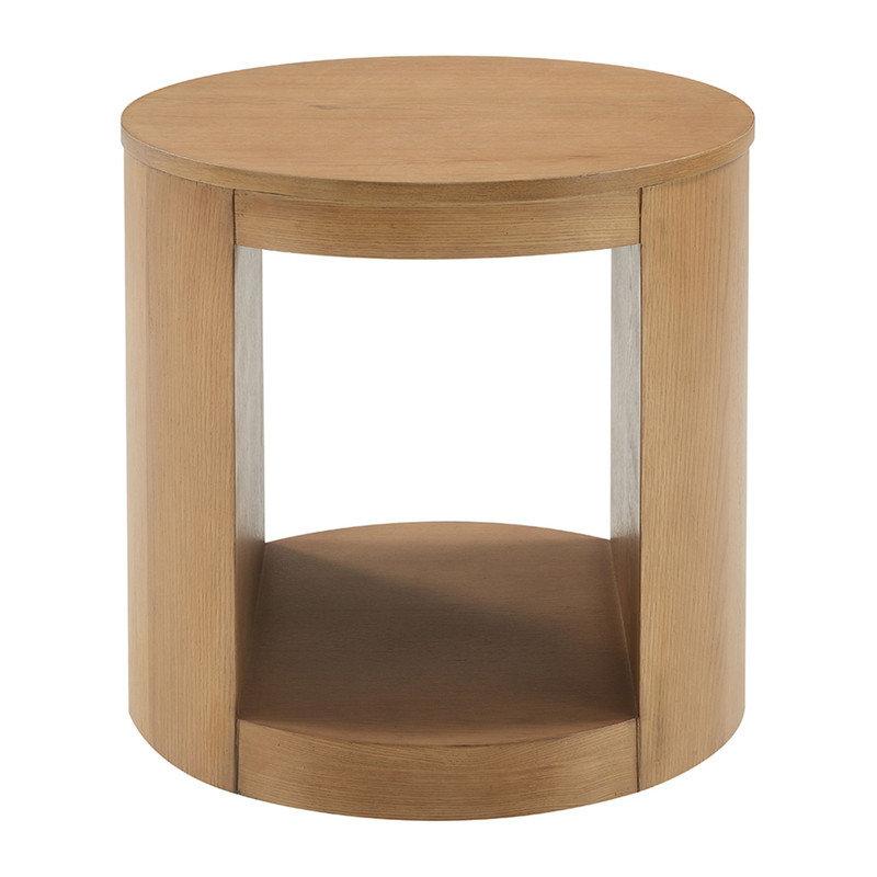 Table de bout ronde Oakridge Oak
