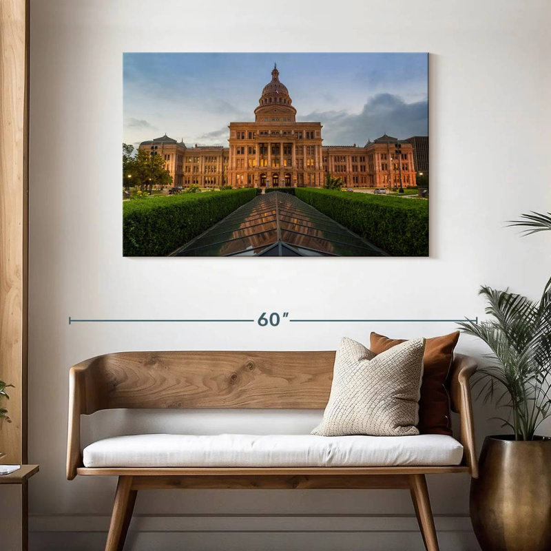 Kavia Austin, Texas Capitol, H 30 po x l 45 po