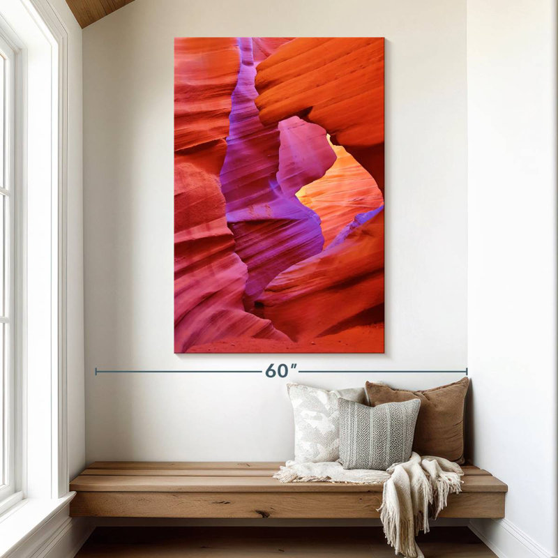 Abat-jour Alvord Arizona Antelope Canyon, H 51 po x l 34 po