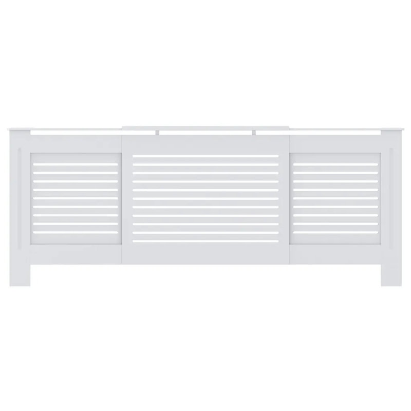 Io Adjustable Radiator Cover, White