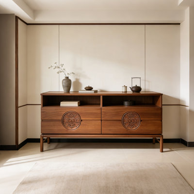 Buffet rétro simple et léger de luxe
