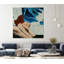 Sur les rochers sur toile-92588281