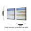 «Coast at Dawn» par Norman Wyatt Jr., ensemble de 2 reproductions d'art sur toiles tendues-28141500