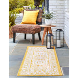 Anaruth Southwestern Brown Indoor / Outdoor Area Rug