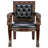 Beardsley Lion Leather Armchair