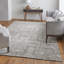 Eastfield Abstract Area Rug in Gray-450149628