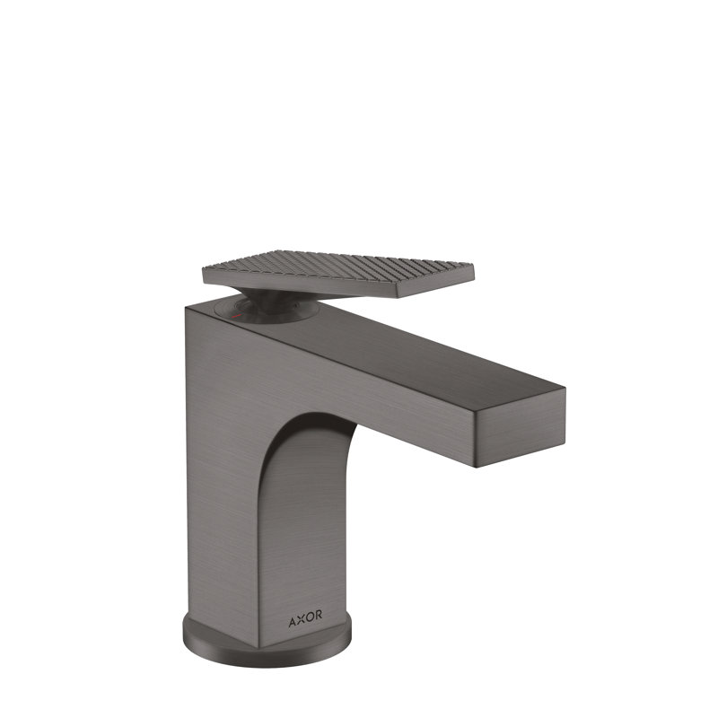 Citterio Single-Handle Bathroom Faucet with Drain Assembly, Brushed Black Chrome