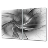Anston Irregular Spiral Swirls Chopping Board