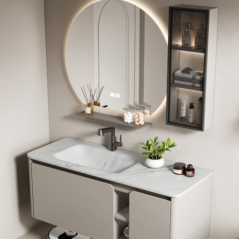 Minimalist light luxury bathroom cabinet