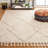 Skyelee Hand Woven Wool Geometric Rug-1955972231