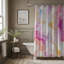Rideau de douche standard 1 pièce Shimmering Marble-1938479641