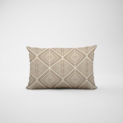 Housse et insert de coussin rectangulaire en polyester pour l'intérieur et l'extérieur