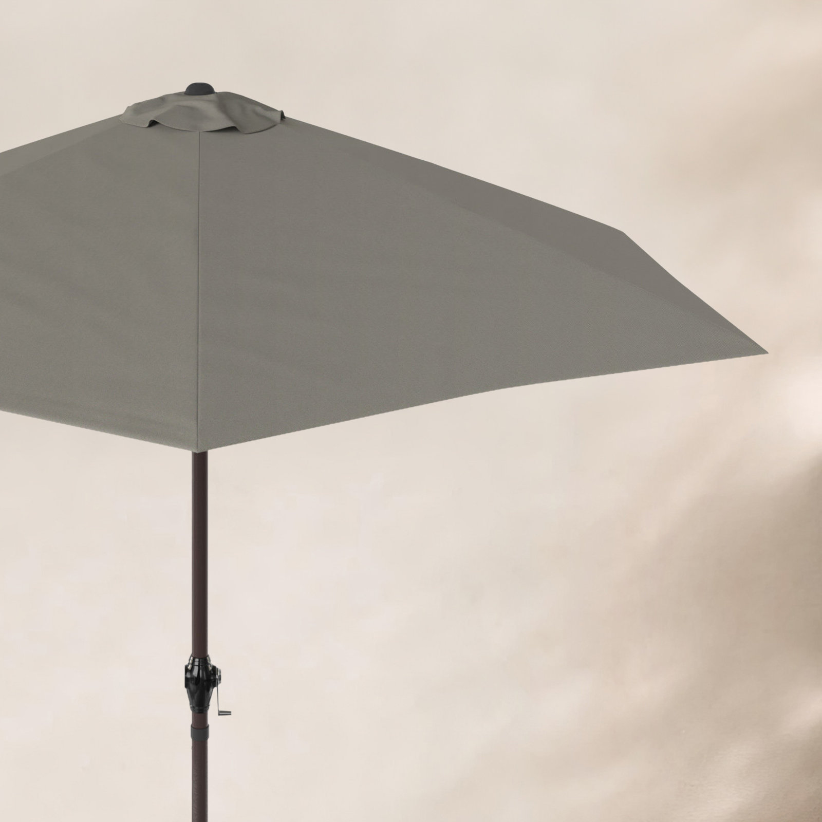 Astraea 9' Umbrella, Taupe - Polyester