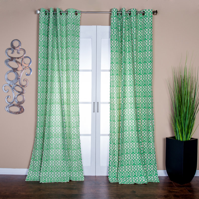 Semi Sheer Curtain Single Panel