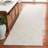 Chaleb Hand Tufted Wool Cotton Pet Damask Rug in Light Blue/Ivory-1689784696