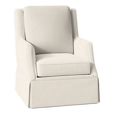Savannah Skirted Swivel Glider