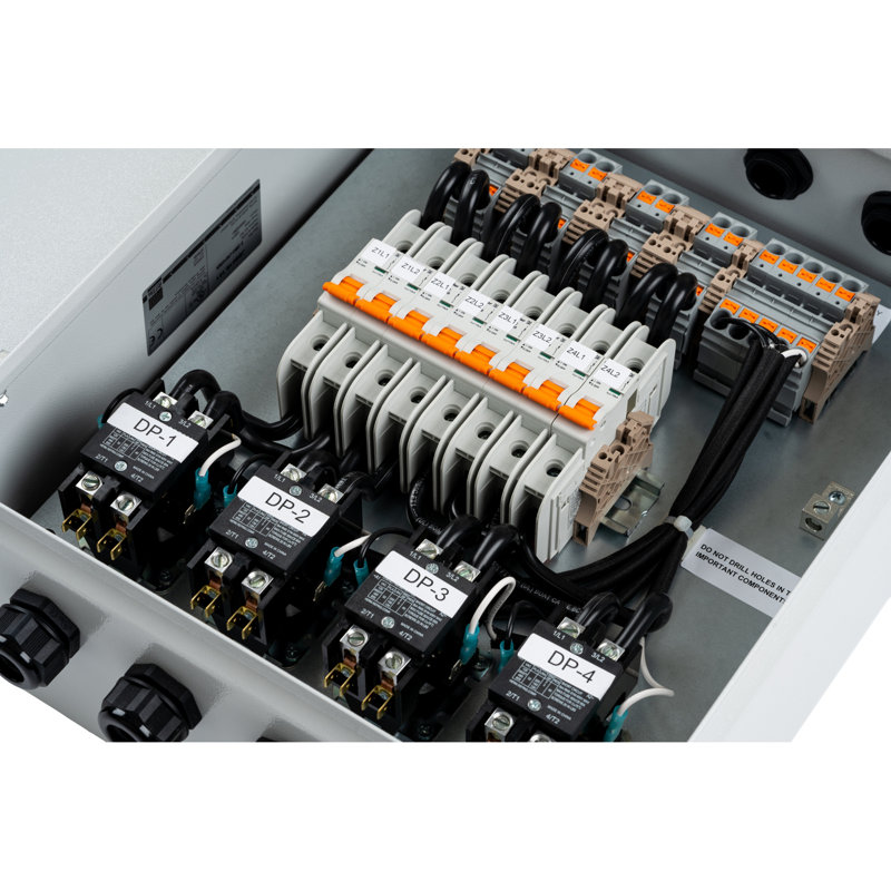 Boîte de contacteur Eurofase 4 zones 277V à 480V