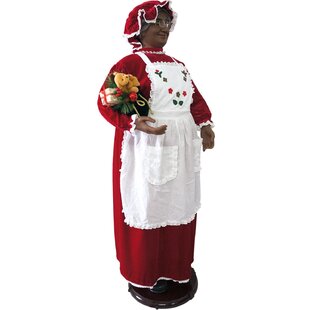 Mrs. Claus Matching Mother and Daughter Aprons