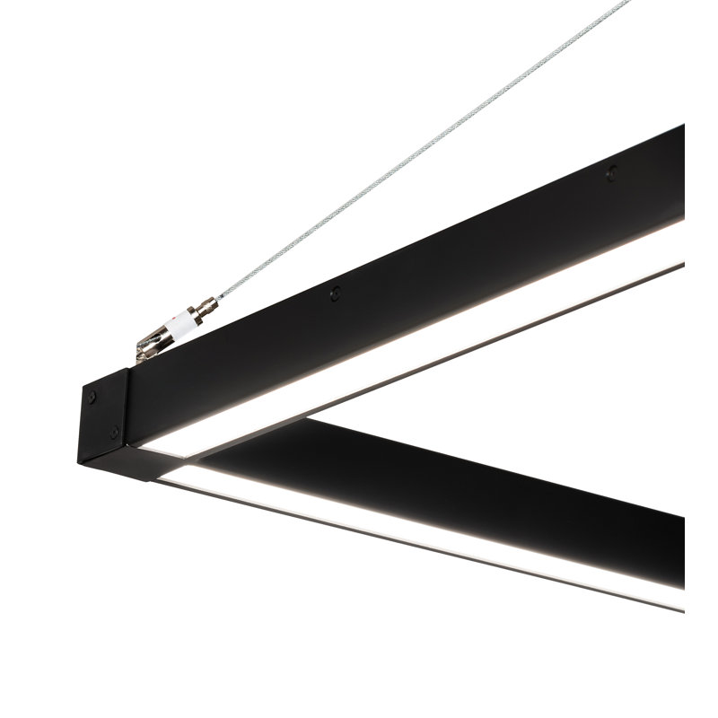 Luminaire suspendu carré 60 po Anillo Quadrato
