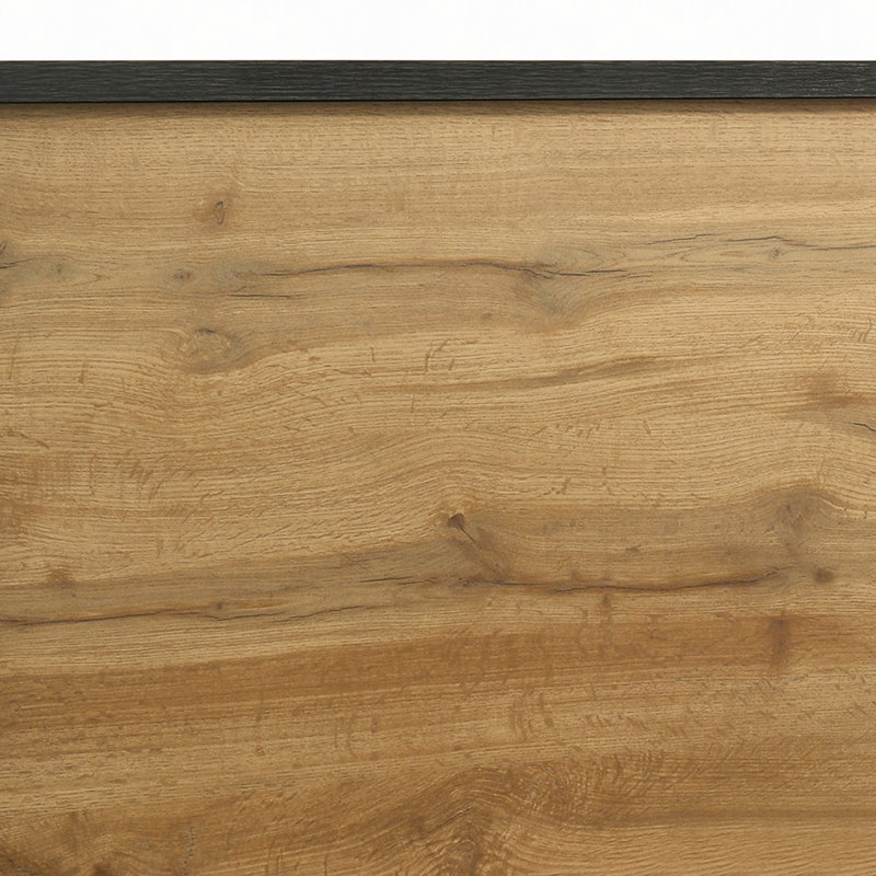 Natural Pine Panel Bed