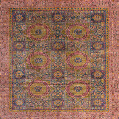 Tapis brun / bleu Southwestern