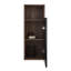 Armoire latérale de salle de bain flottante, rangement mural pour petits espaces
