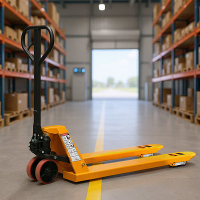 Transbordeur industriel Unisoar avec fourches de l 27 po x L 48 po, 6600 lb. 