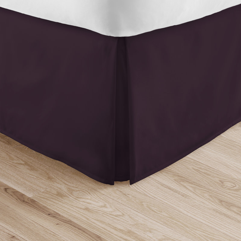 Becky Cameron™ Tailored Bed Skirt, Purple, Cali King